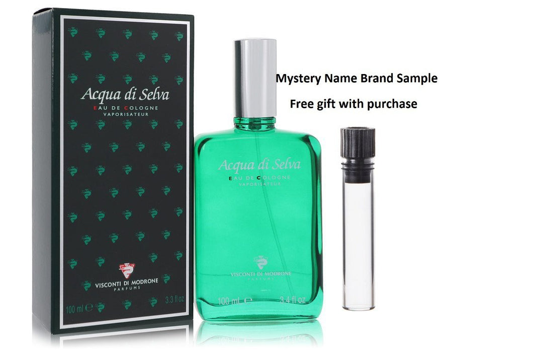 ACQUA DI SELVA by Visconte Di Modrone Eau De Cologne Spray 3.4 oz And a Mystery Name brand sample vile