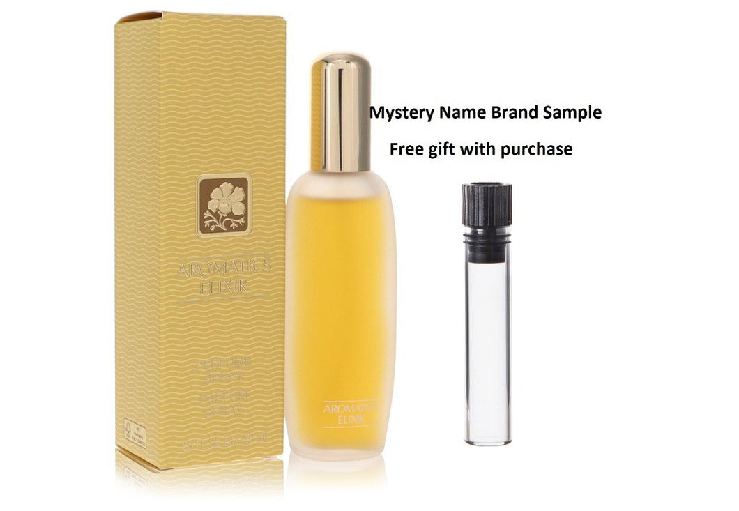 AROMATICS ELIXIR by Clinique Eau De Parfum Spray .85 oz And a Mystery Name brand sample vile