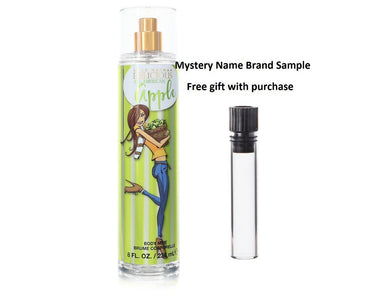 Delicious All American Apple by Gale Hayman Body Spray 8 oz And a Mystery Name brand sample vile