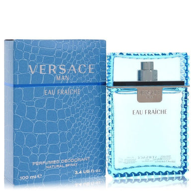 Versace Man by Versace Eau Fraiche Deodorant Spray 3.4 oz For Men