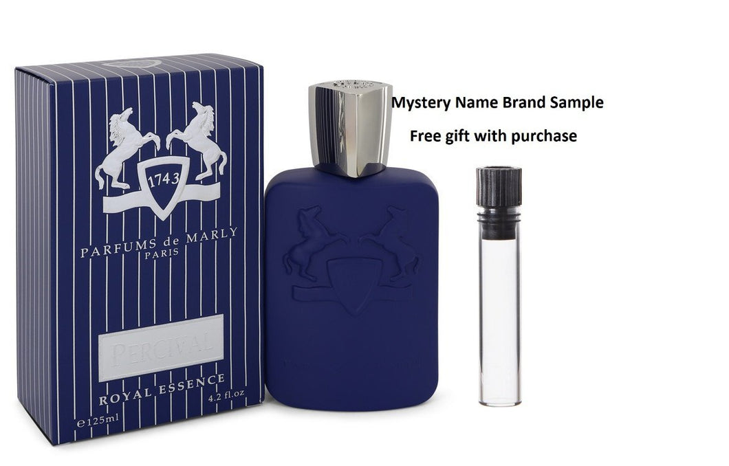 Percival Royal Essence by Parfums De Marly Eau De Parfum Spray 4.2 oz And a Mystery Name brand sample vile