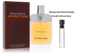 Davidoff Adventure by Davidoff Eau De Toilette Spray 3.4 oz And a Mystery Name brand sample vile