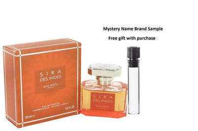 Sira Des Indes by Jean Patou Eau De Parfum Spray 1.6 oz And a Mystery Name brand sample vile