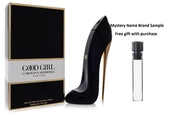 Good Girl by Carolina Herrera Eau De Parfum Spray 2.7 oz And a Mystery Name brand sample vile