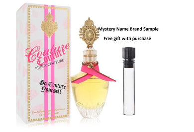 Couture Couture by Juicy Couture Eau De Parfum Spray 3.4 oz And a Mystery Name brand sample vile