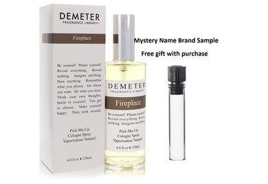 Demeter Fireplace by Demeter Cologne Spray 4 oz And a Mystery Name brand sample vile