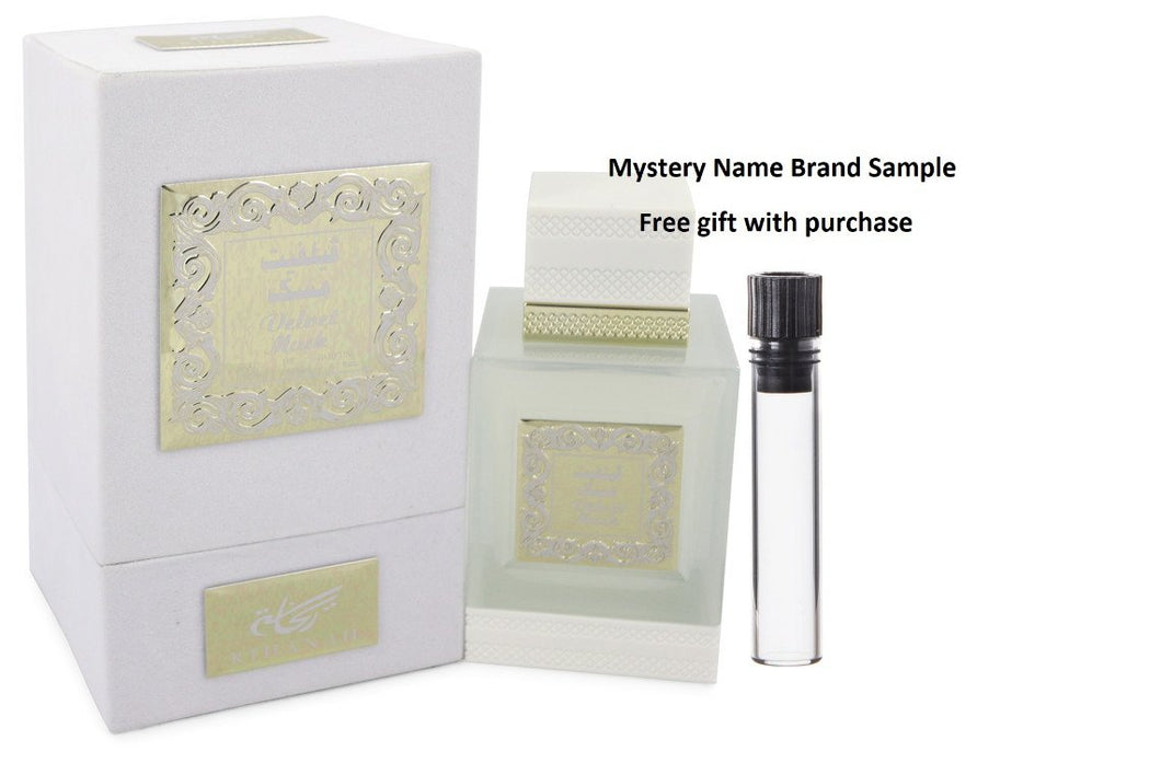 Rihanah Velvet Musk by Rihanah Eau De Parfum Spray 4.2 oz And a Mystery Name brand sample vile