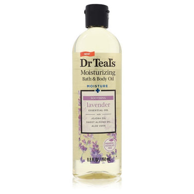 Dr Teal's Bath Oil Sooth & Sleep with Lavender by Dr Teal's Pure Epsom Salt Body Oil Sooth & Sleep with Lavender 8.8 oz For Women