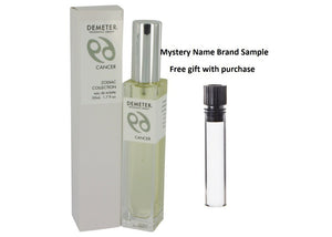Demeter Cancer by Demeter Eau De Toilette Spray 1.7 oz And a Mystery Name brand sample vile