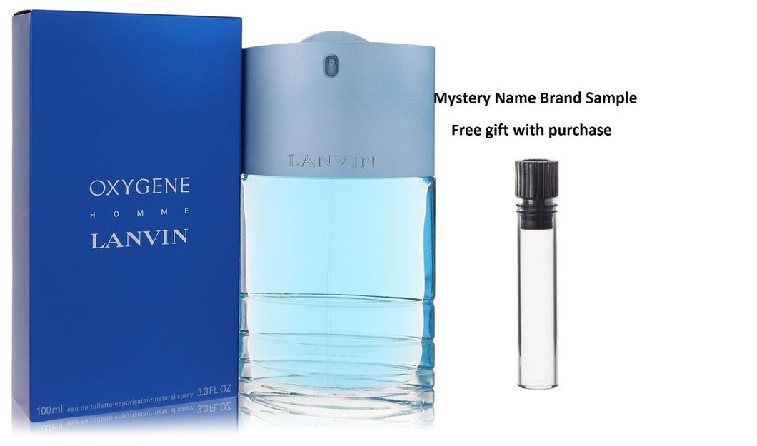 OXYGENE by Lanvin Eau De Toilette Spray 3.4 oz And a Mystery Name brand sample vile