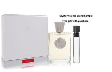 Giardino Benessere Amber by Giardino Benessere Eau De Parfum Spray (Unisex) 3.4 oz And a Mystery Name brand sample vile