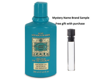 4711 by 4711 Shower Gel (Unisex) 6.8 oz And a Mystery Name brand sample vile
