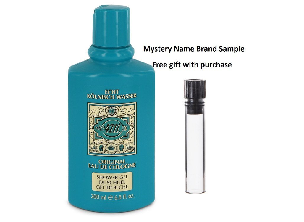 4711 by 4711 Shower Gel (Unisex) 6.8 oz And a Mystery Name brand sample vile