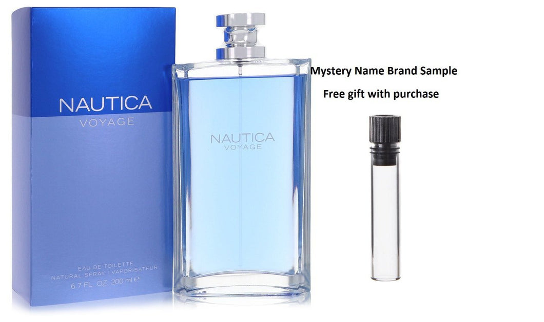 Nautica Voyage by Nautica Eau De Toilette Spray 6.7 oz And a Mystery Name brand sample vile