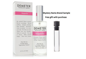 Demeter Magnolia by Demeter Cologne Spray (Unisex) 4 oz And a Mystery Name brand sample vile