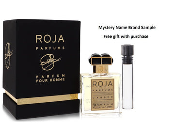 Danger Pour Homme by Roja Parfums Eau De Parfum Spray 1.7 oz And a Mystery Name brand sample vile