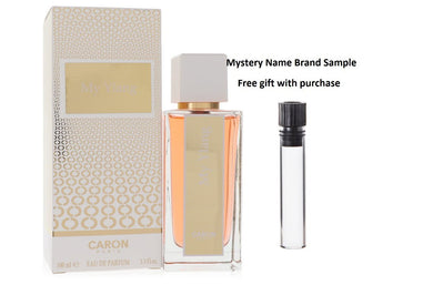 My Ylang by Caron Eau De Parfum Spray 3.3 oz And a Mystery Name brand sample vile