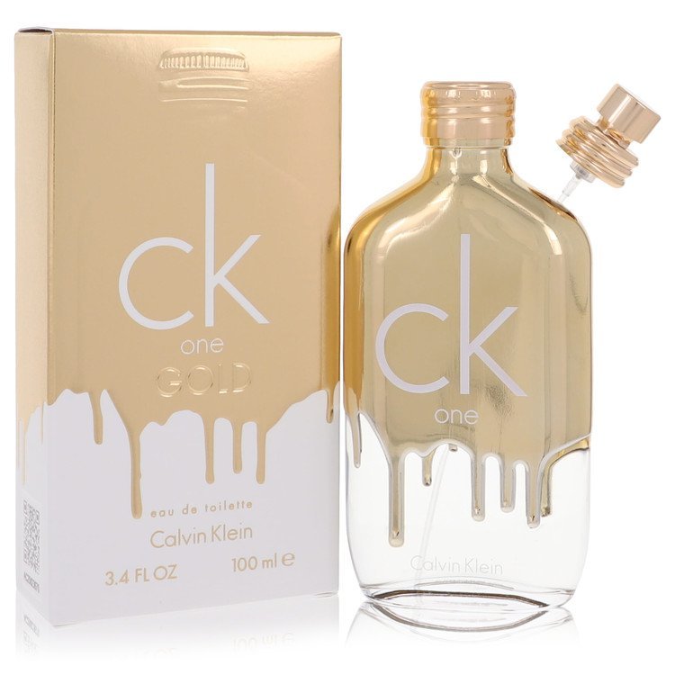CK One Gold by Calvin Klein Eau De Toilette Spray (Unisex) 3.4 oz For Men