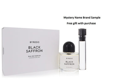 Byredo Black Saffron by Byredo Eau De Parfum Spray (Unisex) 3.4 oz And a Mystery Name brand sample vile