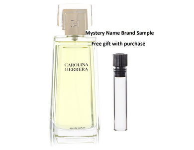 CAROLINA HERRERA by Carolina Herrera Eau De Parfum Spray (Tester) 3.4 oz And a Mystery Name brand sample vile