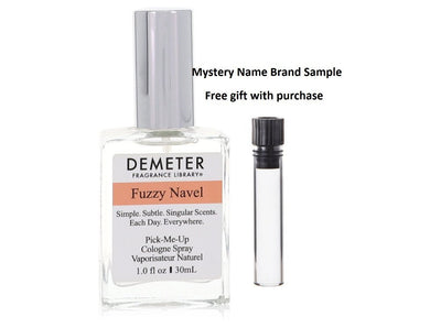 Demeter Fuzzy Navel by Demeter Cologne Spray 1 oz And a Mystery Name brand sample vile