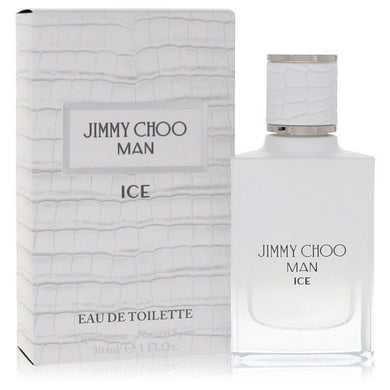 Jimmy Choo Ice by Jimmy Choo Eau De Toilette Spray 1 oz For Men