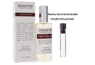 Demeter Dark Chocolate by Demeter Cologne Spray 4 oz And a Mystery Name brand sample vile