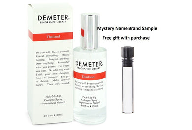 Demeter Thailand by Demeter Cologne Spray 4 oz And a Mystery Name brand sample vile