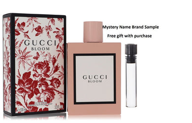 Gucci Bloom by Gucci Eau De Parfum Spray 3.3 oz And a Mystery Name brand sample vile