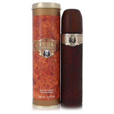 Cuba Gold by Fragluxe Eau De Toilette Spray 3.4 oz For Men