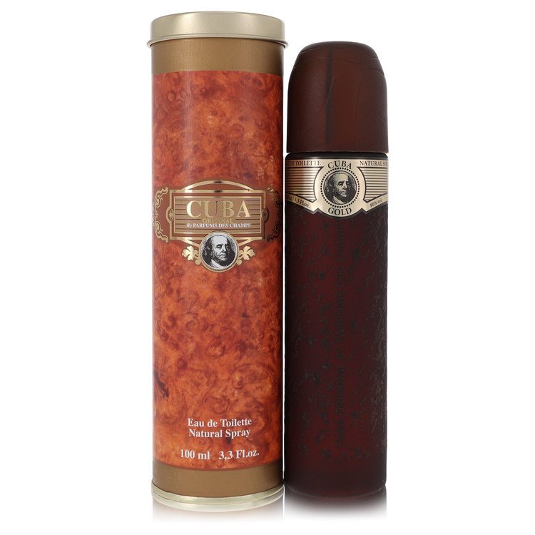 Cuba Gold by Fragluxe Eau De Toilette Spray 3.4 oz For Men