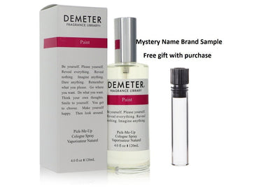 Demeter Paint by Demeter Cologne Spray (Unisex) 4 oz And a Mystery Name brand sample vile