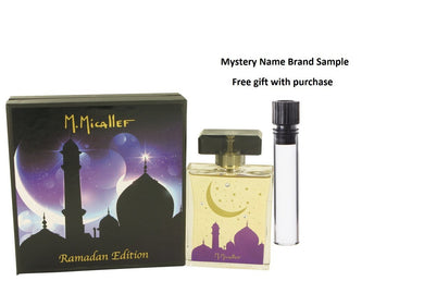 Micallef Ramadan Edition by M. Micallef Eau De Parfum Spray 3.3 oz And a Mystery Name brand sample vile
