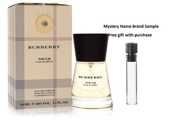BURBERRY TOUCH by Burberry Eau De Parfum Spray 1.7 oz And a Mystery Name brand sample vile