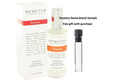Demeter Tomato by Demeter Cologne Spray 4 oz And a Mystery Name brand sample vile
