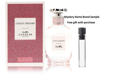 Coach Dreams by Coach Eau De Parfum Spray 2 oz And a Mystery Name brand sample vile