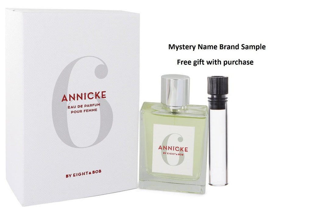 ANNICKE 6 by Eight & Bob Eau De Parfum Spray 3.4 oz And a Mystery Name brand sample vile
