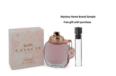 Coach Floral by Coach Eau De Parfum Spray 1.7 oz And a Mystery Name brand sample vile