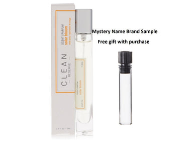 Clean Reserve Solar Bloom by Clean Travel Spray .34 oz And a Mystery Name brand sample vile