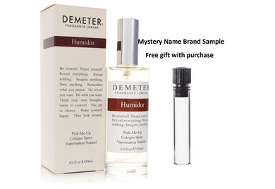 Demeter Humidor by Demeter Cologne Spray 4 oz And a Mystery Name brand sample vile