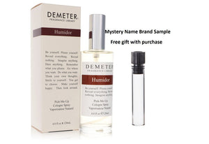 Demeter Humidor by Demeter Cologne Spray 4 oz And a Mystery Name brand sample vile