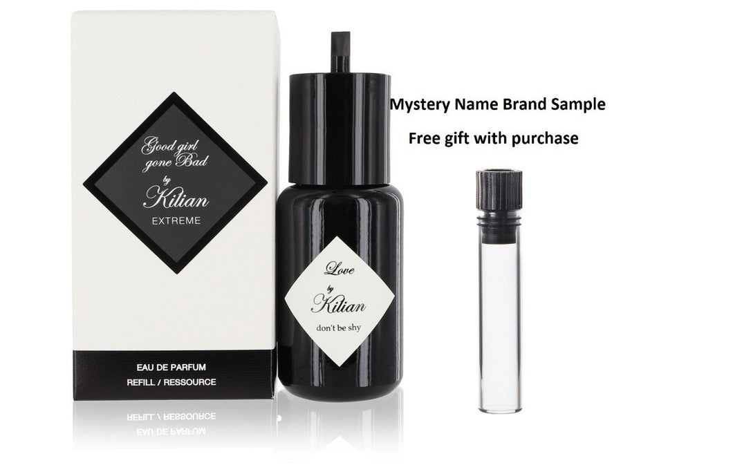 Good Girl Gone Bad Extreme by Kilian Eau De Parfum Refill 1.7 oz And a Mystery Name brand sample vile