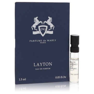 Layton Exclusif by Parfums De Marly Vial (sample) .05 oz For Men