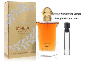 Marina De Bourbon Symbol Royal by Marina De Bourbon Eau De Parfum Spray 3.4 oz And a Mystery Name brand sample vile