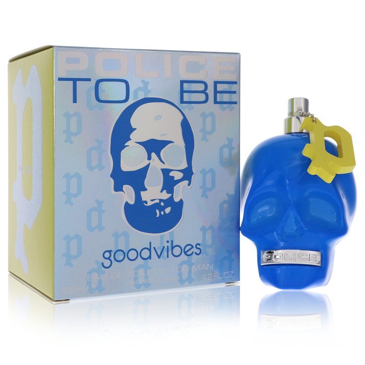 Police To Be Good Vibes by Police Colognes Eau De Toilette Spray 4.2 oz For Men