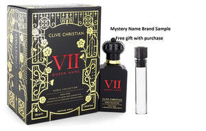Clive Christian VII Queen Anne Rock Rose by Clive Christian Perfume Spray 1.6 oz And a Mystery Name brand sample vile
