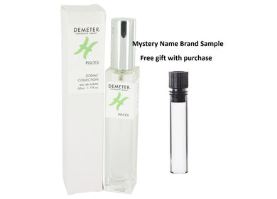 Demeter Pisces by Demeter Eau De Toilette Spray 1.7 oz And a Mystery Name brand sample vile