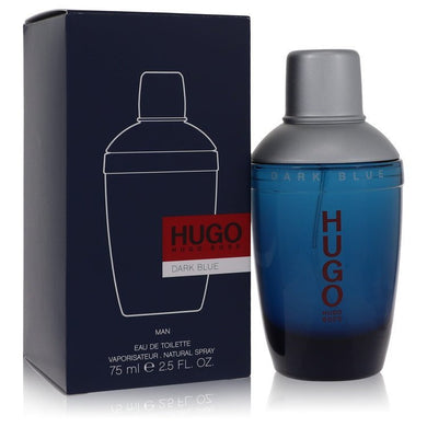 Dark Blue by Hugo Boss Eau De Toilette Spray 2.5 oz For Men
