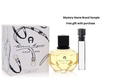 Aigner Pour Femme by Etienne Aigner Eau De Parfum Spray 3.4 oz And a Mystery Name brand sample vile