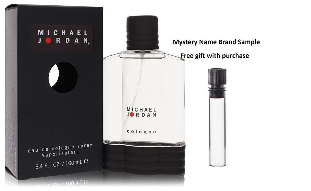 MICHAEL JORDAN by Michael Jordan Cologne Spray 3.4 oz And a Mystery Name brand sample vile